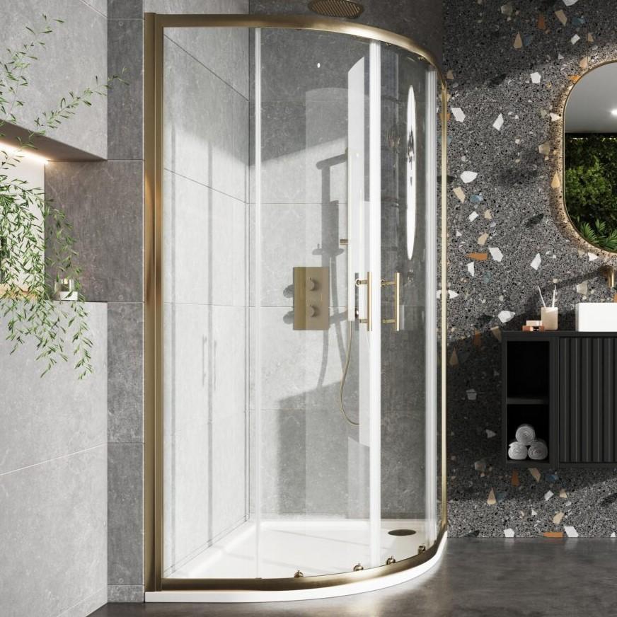 Luxe81 S6 Double Door Quadrant Shower Enclosure