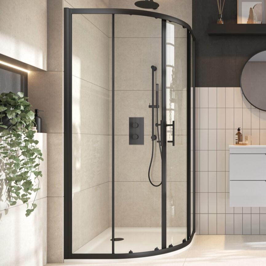 Luxe81 S6 Double Door Quadrant Shower Enclosure
