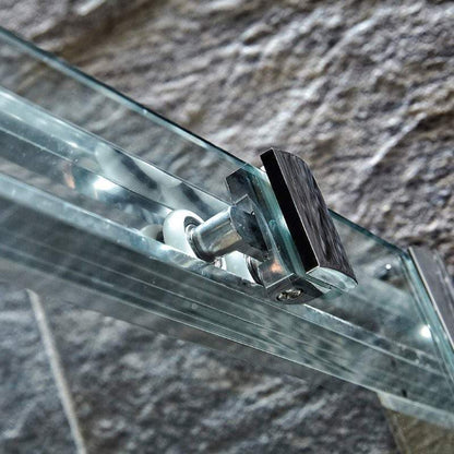 Luxe81 S6 Sliding Shower Door in Chrome