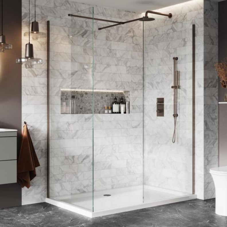 Luxe81 S8 Wetroom Shower Screen
