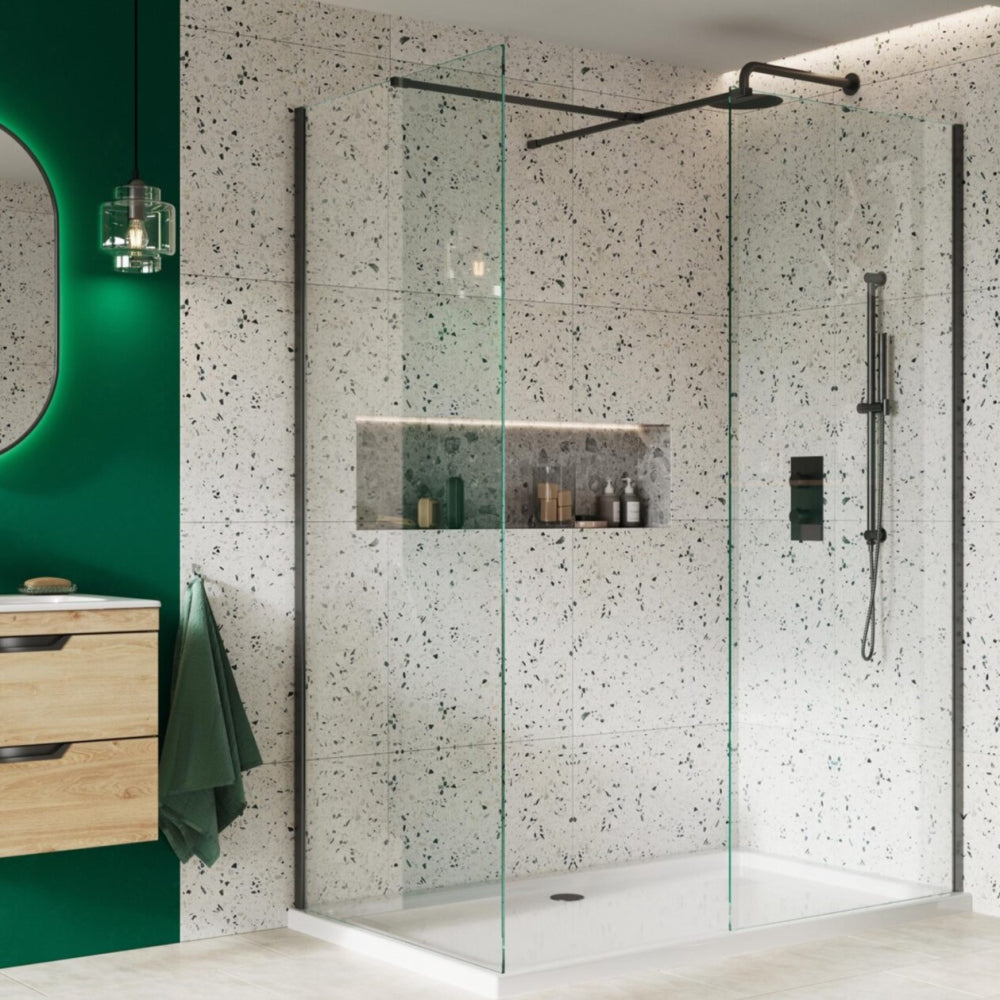 Luxe81 S8 Wetroom Shower Screen