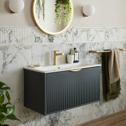 Vado Safari Lever Cold Start Mono Basin Mixer for Low Pressure System with Universal Basin Waste