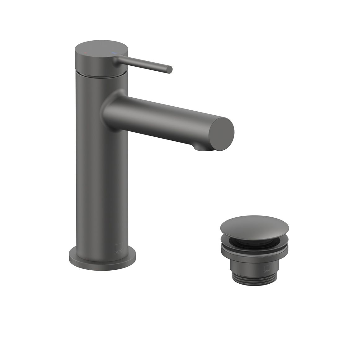 Vado Safari Lever Cold Start Mono Basin Mixer for Low Pressure System with Universal Basin Waste