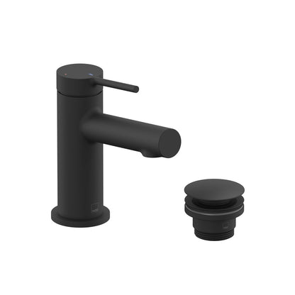 Vado Safari Lever Cold Start Mini Mono Basin Mixer with Universal Basin Waste