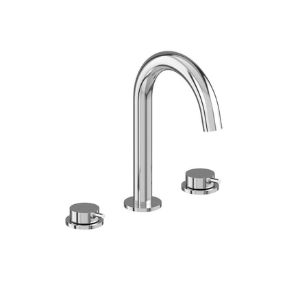 Vado Safari Lever Three Hole Deck Mounted Basin Mixer