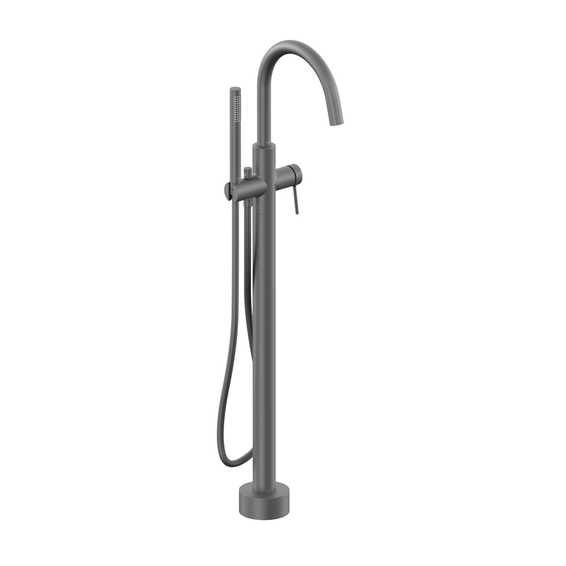 Vado Safari Lever Freestanding Bath Mixer Tap with Shower Handset
