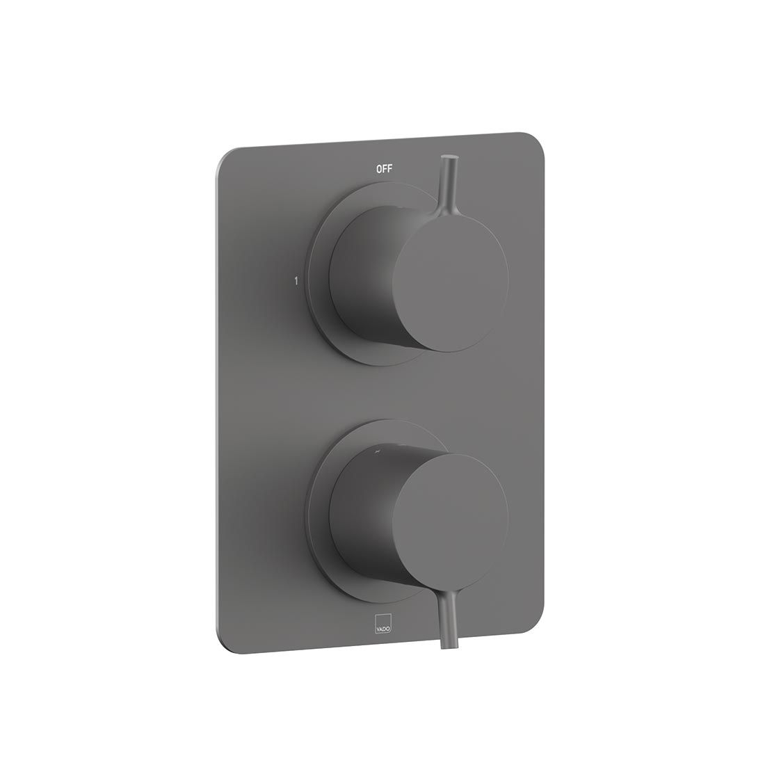 Vado Safari Lever 1 Outlet 2 Handle Concealed Thermostatic DX Valve