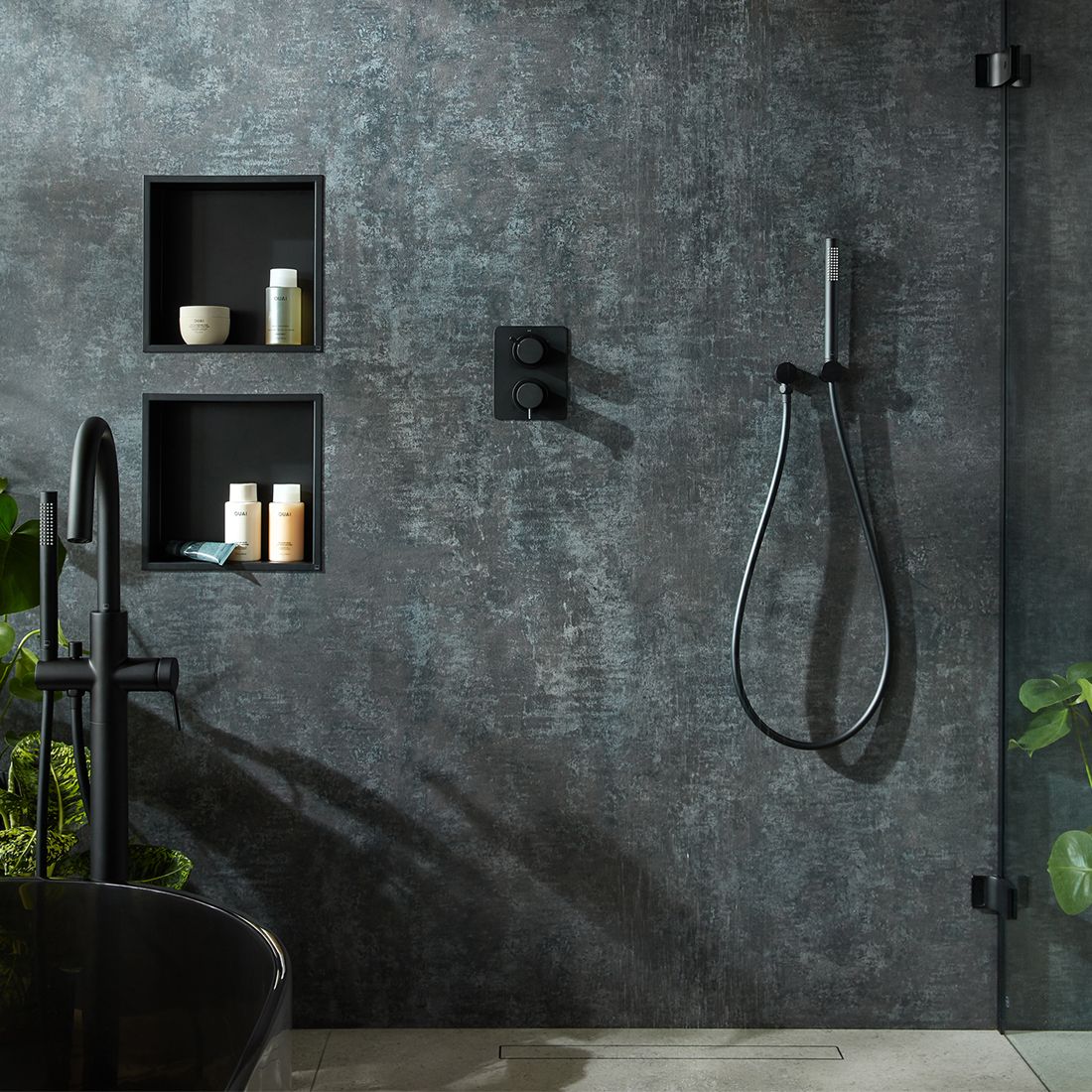 Vado Safari Lever 2 Outlet 2 Handle Concealed Thermostatic DX Valve