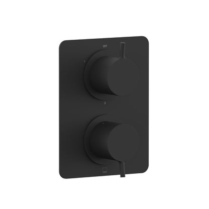 Vado Safari Lever 3 Outlet 2 Handle Concealed Thermostatic DX Valve