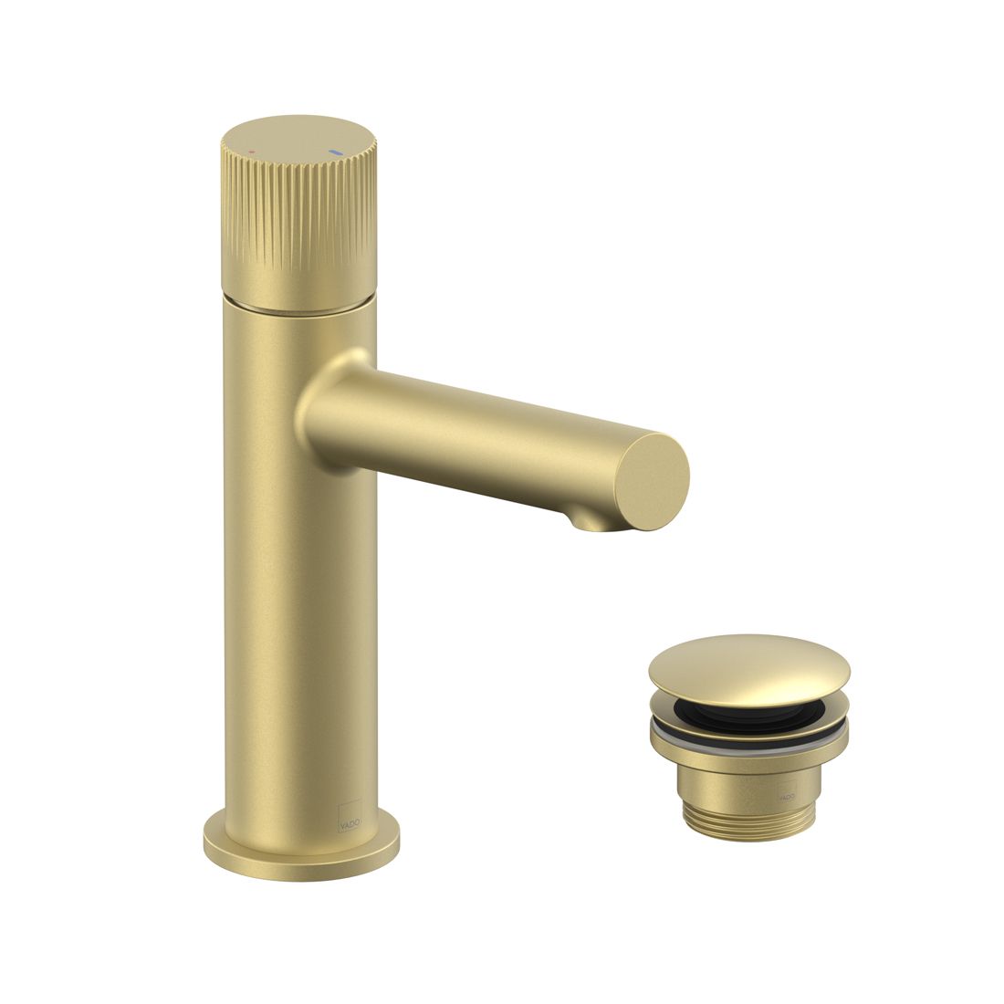 Vado Safari Leverless Cold Start Mono Basin Mixer for Low Pressure System with Universal Basin Waste