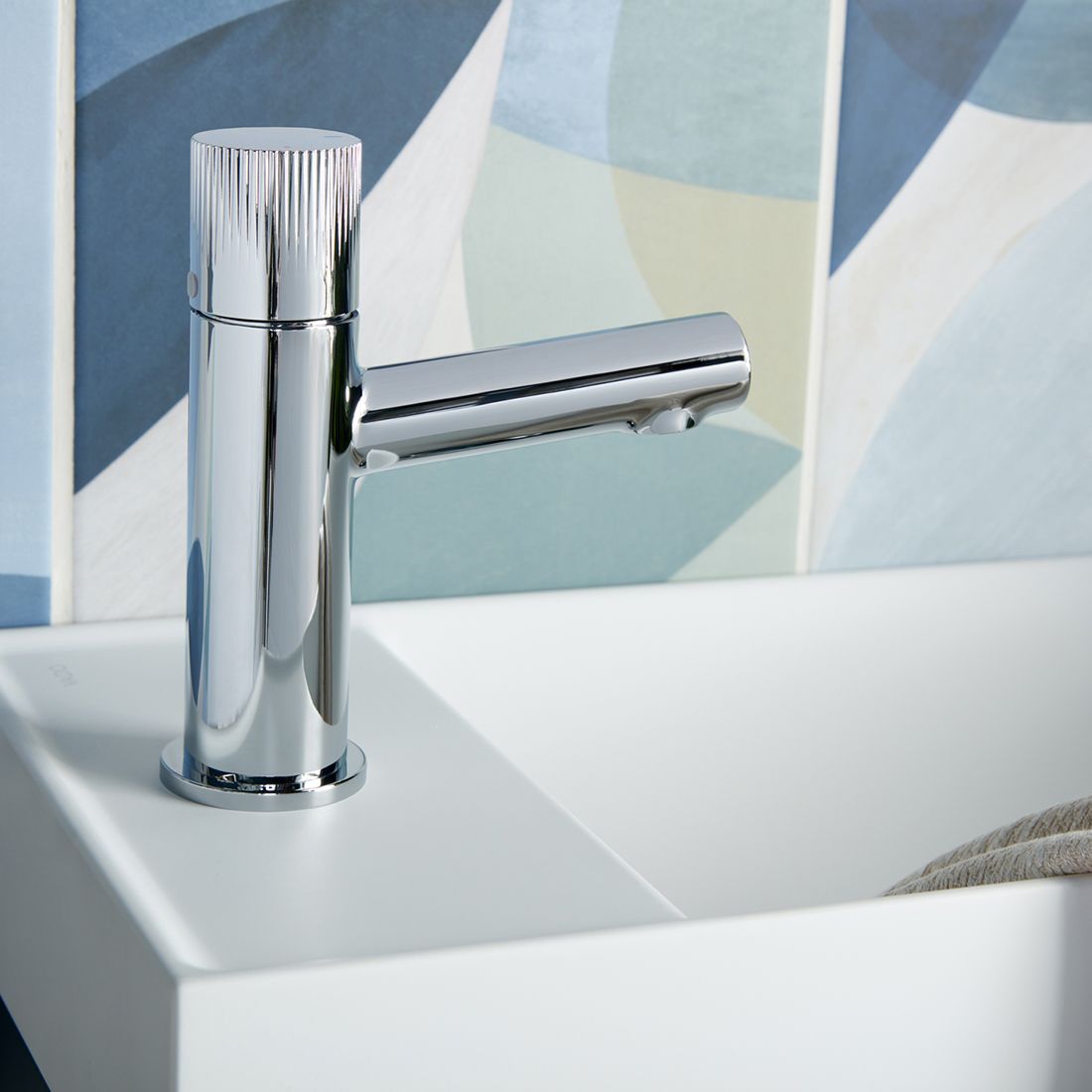Vado Safari Leverless Cold Start Mini Mono Basin Mixer