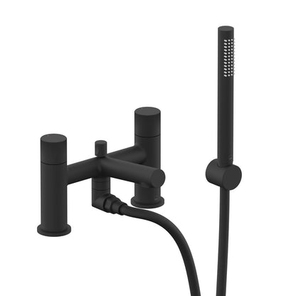 Vado Safari Leverless Deck Mounted Bath Shower Mixer with Wall Mounted Shower Handset
