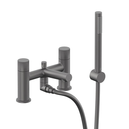 Vado Safari Leverless Deck Mounted Bath Shower Mixer with Wall Mounted Shower Handset