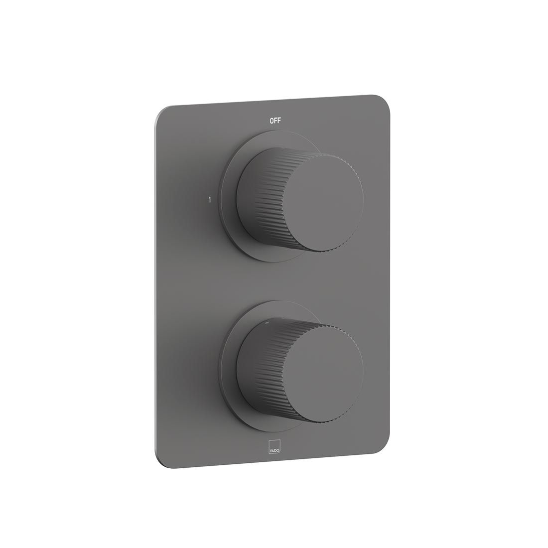 Vado Safari Leverless 1 Outlet 2 Handle Concealed Thermostatic DX Valve