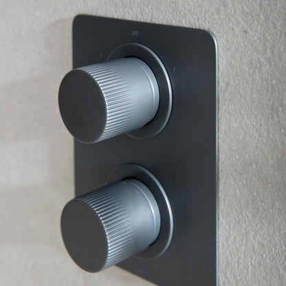 Vado Safari Leverless 2 Outlet 2 Handle Concealed Thermostatic DX Valve