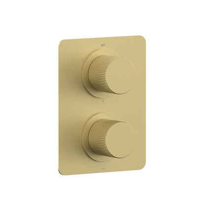 Vado Safari Leverless 3 Outlet 2 Handle Concealed Thermostatic DX Valve