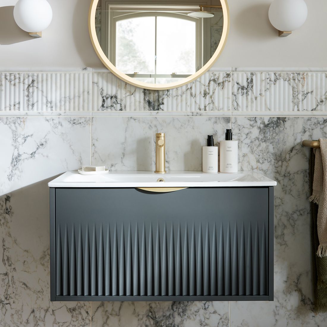 Vado Safari 800mm Ceramic Vanity Basin