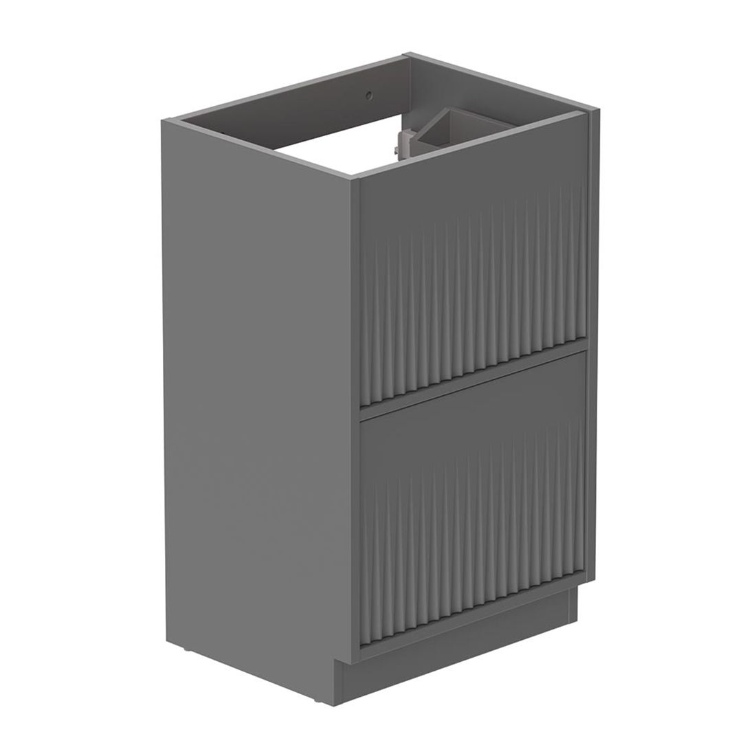 Vado Safari Floor Mounted Fluted Vanity Unit