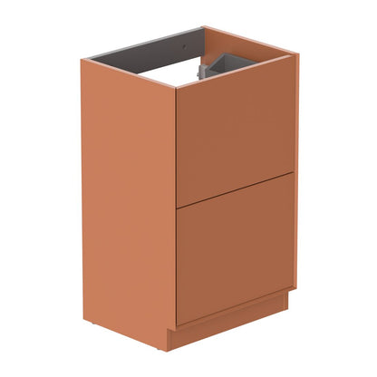 Vado Safari Smooth Vanity Unit - Floor Mounted