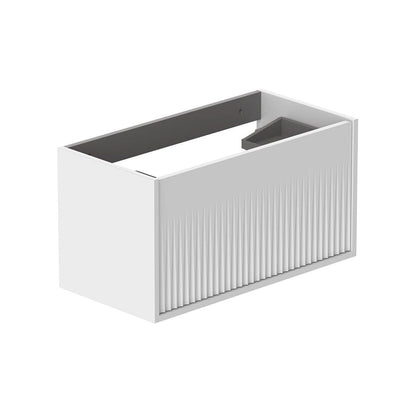Vado Safari Wall Hung Fluted Vanity Unit