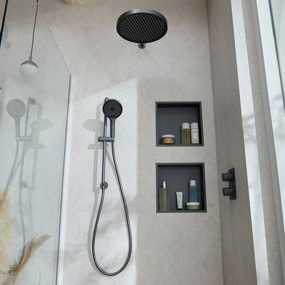 Vado Safari Multi Function Shower Handset supplied with 6 l/min Flow Regulator