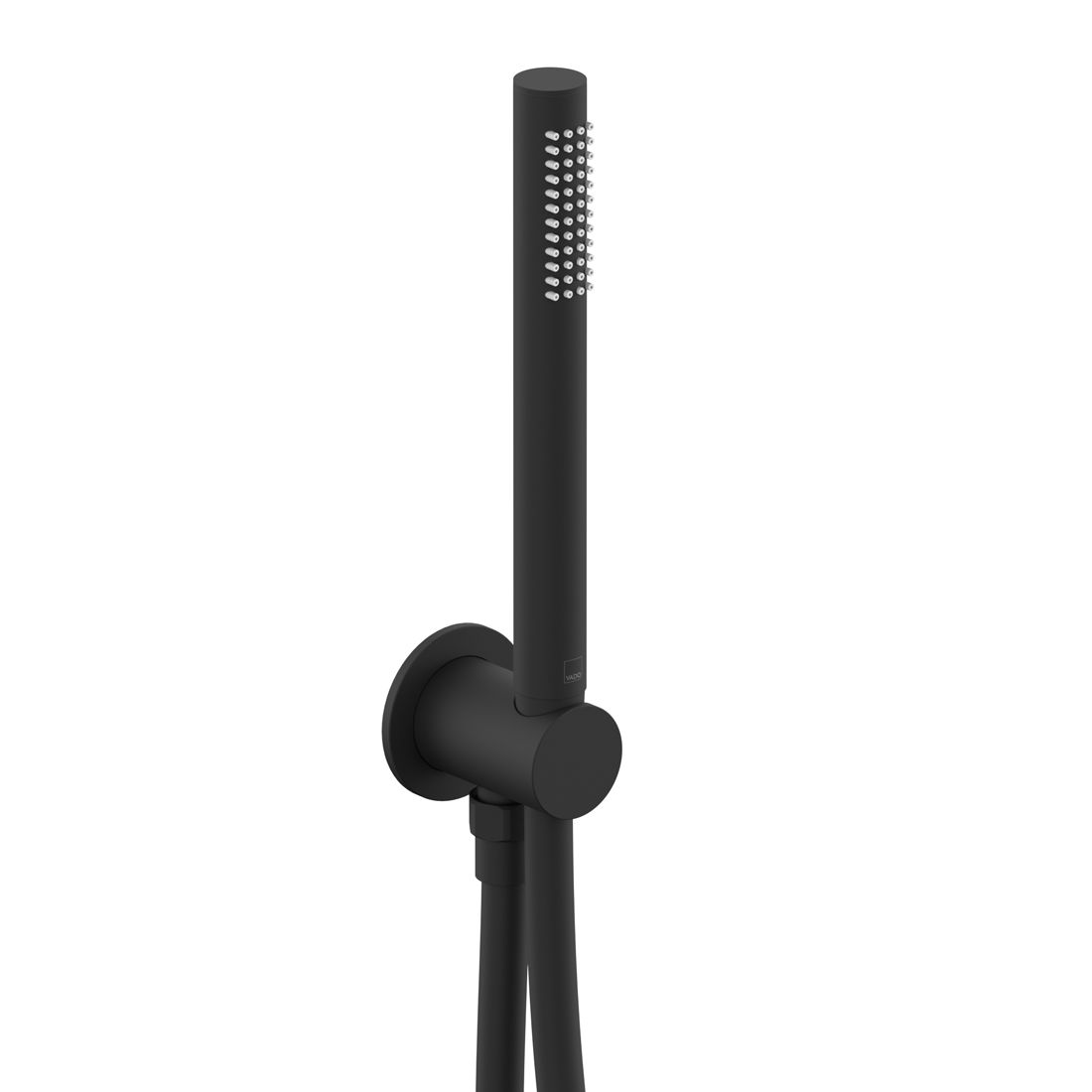 Vado Safari Single Function Mini Shower Kit with Integrated Outlet + Optional Wall Shroud, Supplied with 6 l/min Flow