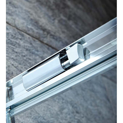 Luxe81 S8 800 x 800mm Double Door Quadrant Shower Enclosure with Tray