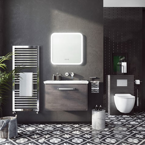 Crosswater Svelte Illuminated Mirror 600 x 600 mm