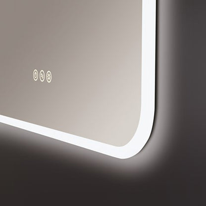 Crosswater Svelte Illuminated Mirror 600 x 600 mm