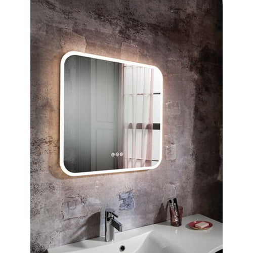Crosswater Svelte Illuminated Mirror 600 x 600 mm