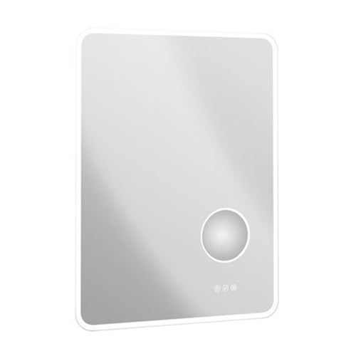 Crosswater Svelte 600 Glow Illuminated Mirror with 3X Magnifier