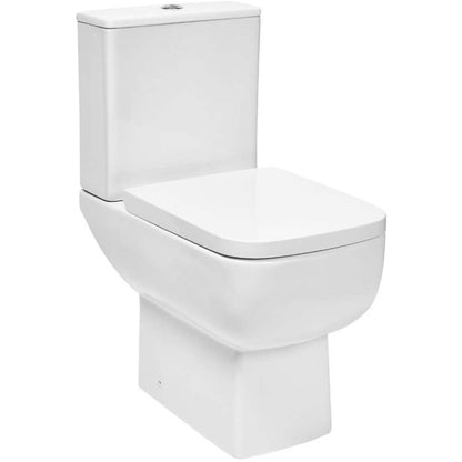 Luxe81 Choices 600 Open Back Close Coupled Rimless Short Projection Toilet