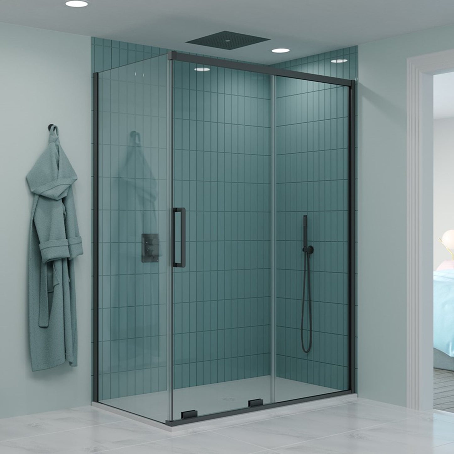 Crosswater Optix 10 Single Sliding Door
