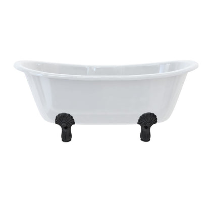 Burlington Bateau Double Ended Bath with Standard Feet