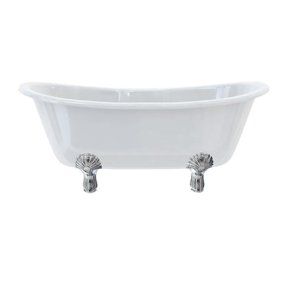Burlington Bateau Double Ended Bath with Standard Feet