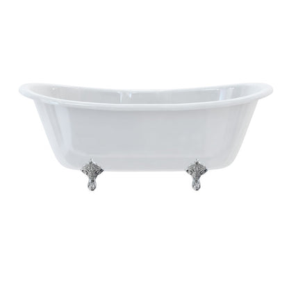 Burlington Bateau Double Ended Bath with Standard Feet