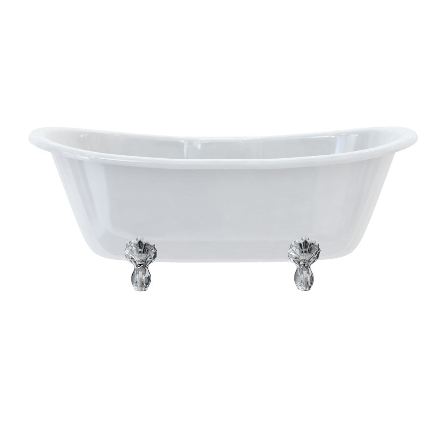 Burlington Bateau Double Ended Bath with Luxury Feet