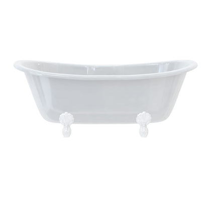 Burlington Bateau Double Ended Bath with Luxury Feet