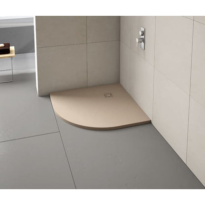 Merlyn Truestone Quadrant Textured Slate Shower Tray 900x 900mm
