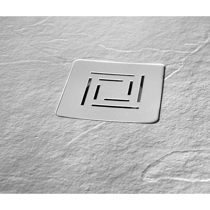 Merlyn Truestone Quadrant Textured Slate Shower Tray 900x 900mm