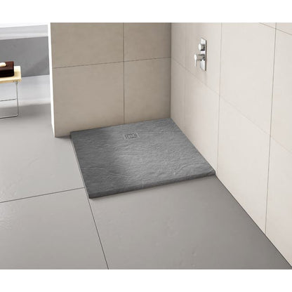 Merlyn Truestone Square Luxurious Textured Shower Trays 900 x 900mm