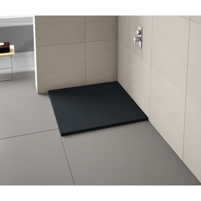 Merlyn Truestone Square Luxurious Textured Shower Trays 900 x 900mm