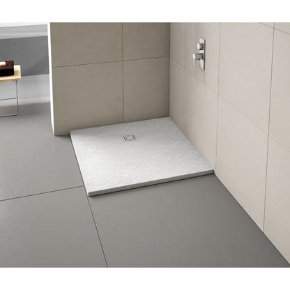 Merlyn Truestone Square Luxurious Textured Shower Trays 900 x 900mm