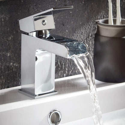 Luxe81 Victoria Mono Basin Mixer Tap with Push Waste