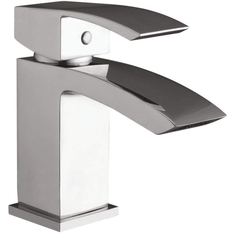 Luxe81 Descent Mono Basin Mixer Tap with Push Waste