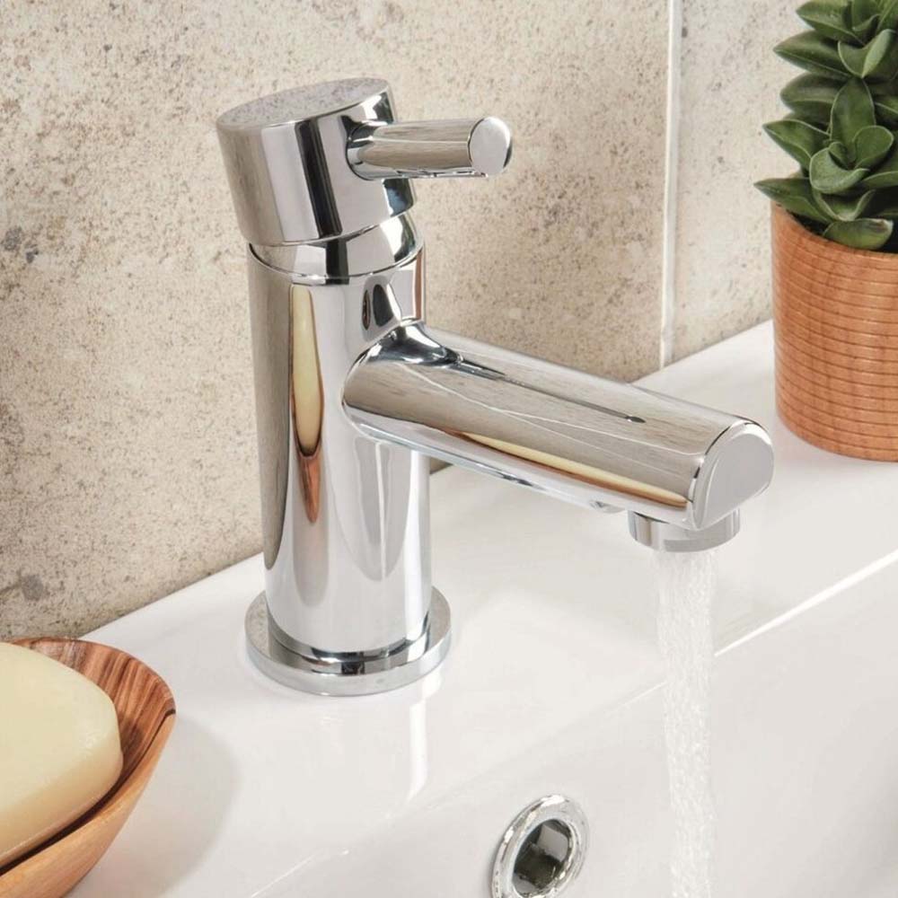 Luxe81 Premier Mono Basin Mixer Tap with Push Waste