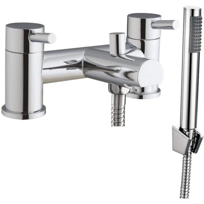 Luxe81 Premier Bath Shower Mixer Tap with shower kit and wall bracket