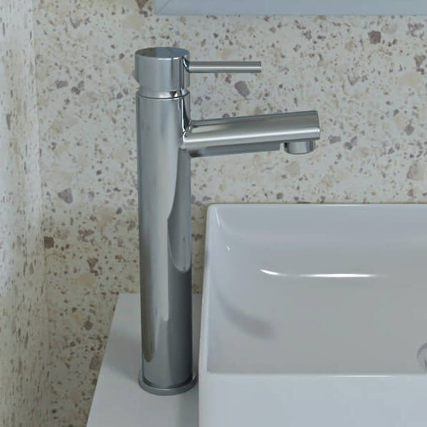 Luxe81 Premier Tall Basin Mixer Tap - No waste