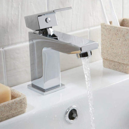 Luxe81 Lanza Chrome Mono Basin Mixer Tap