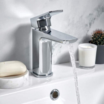 Luxe81 Muro Chrome Mini Mono Basin Mixer Tap